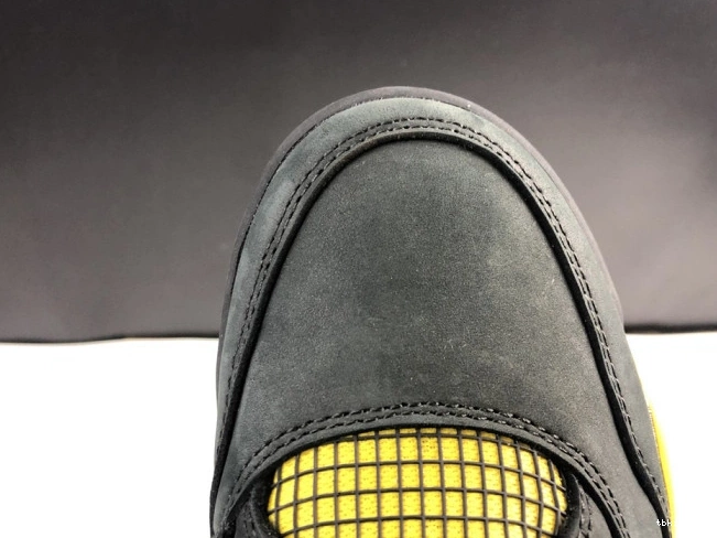Cheap TBkick Air 4 Jordan Retro Thunder 308497-008 0810